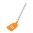 thumbnail image 1 of Unique Bargains Kitchenware Stainless Steel Grip Silicone Slotted Pancake Turner Spatula Purple, 1 of 3