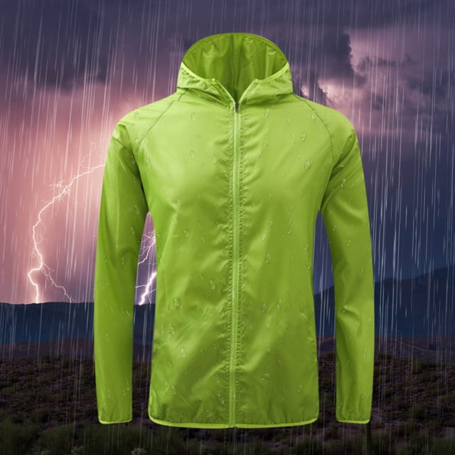 Meitianfacai Imperméable Respirant pour Femmes avec Capuche Veste Légère Veste Extérieure pour Femmes