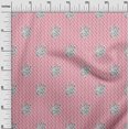 thumbnail image 3 of oneOone Polyester Lycra Peach Fabric Abstract Block Sewing Material Print Fabric By The Yard 56 Inch Wide, 3 of 5