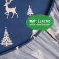 thumbnail image 4 of Gogreen 4PC Queen Christmas Sheet Set Deep Pocket Fit 16", Breathable Microfiber Soft Queen Sheet Set Warm Sheets, Luxury Hotel Style Christmas Decor Queen Bed Sheet Set, Christmas Gift, 4 of 8