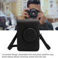 thumbnail image 3 of Camera Case Bag Camera Pouch Camera Protective Case Specially Designed for Mini Retro PU Leather with Adjustable Strap Soft Liner for Photography Enthusiasts, 3 of 7