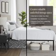 thumbnail image 5 of SGI Bedding 11 Inch Pleated Bed Skirt | Microfiber Bed Skirt | Fade Resistant, Wrinkle Free, Anti-static, Decorative, Extra Storage Space, Clutter-Free | Queen, Zebra Print, 5 of 5