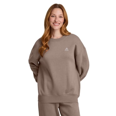 Reebok Women’s Game Day Fleece Oversize Crew