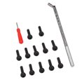 thumbnail image 1 of Valve Stem Removal Tool, Lightweight Tire Valve Stem Puller Kit Heavy Duty Damage Free Single Head Handled Cover  For RVs Bicycles Bikes, 1 of 8