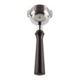 thumbnail image 1 of 58mm Coffee Portafilter Stainless Steel Wood Handle, Single Spout Observes Columns, Precise Filter Screen, Detachable Design, Suitable for Commercial Machine, 1 of 7