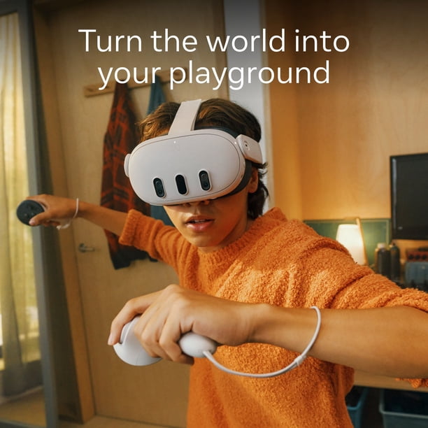 Meta Quest 3 128GB — Breakthrough Mixed Reality — Powerful