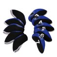 thumbnail image 5 of Bangcool 10PCS Golf Club Head Covers Color Patchwork Wedge Head Covers Golf Iron Covers with Number Design, 5 of 5