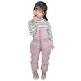 thumbnail image 2 of Girls Windproof Ski Overalls Warm Winter Outdoor Suspender Pants For Childrens, 2 of 4