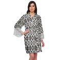 thumbnail image 1 of Moomaya Cotton Robes For Women Lightweight Printed Short Bridesmaid Robes, 1 of 6