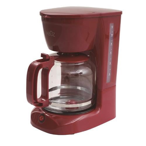 Hauz Red 12-Cup Coffee Maker
