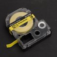 thumbnail image 1 of Waterproof 8 Meters Label Machine Ribbon Anti-Scratch Printing Ribbon For  LW Series 12mm Black Bottom White Letter,12mm White Bottom Black Letter,12mm Yellow Bottom Black Letter, 1 of 8