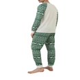 thumbnail image 4 of Family Matching Clothes Christmas Sleepwear  Tree Print Tops Trousers Baby Romper Pajamas Set, 4 of 7