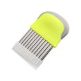 thumbnail image 2 of Oleegame 2PC Potato Fry Cutter Cutter With Protective Case Multifunctional Ripple Cutter For Cutting Cutter For Children For Chips Fruit Vegetables And Butter Green, 2 of 9