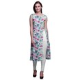 thumbnail image 1 of Bimba Printed Straight Tunic DressesForWomen Sleeveless Side Slit Kurti, 1 of 6