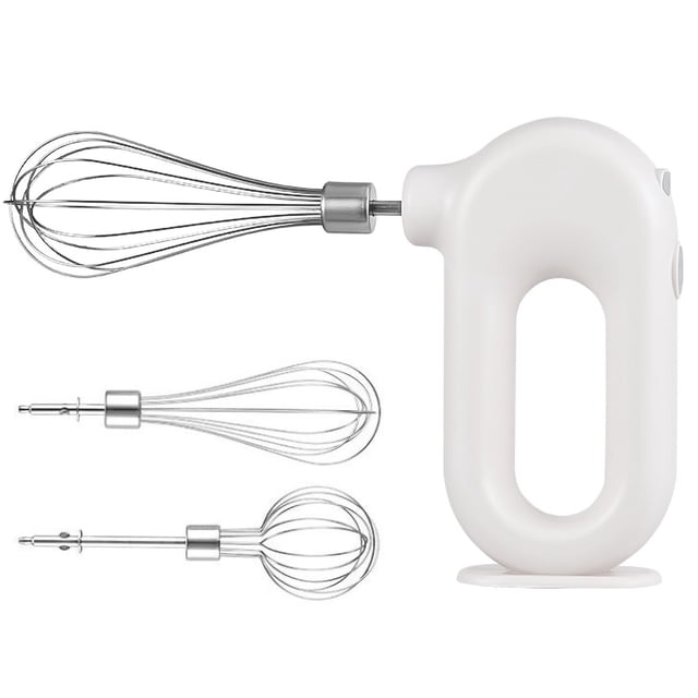 Zootealy Electric Egg Beater Handheld Mixer Food Beater Whisk with 4 Speed for Baking Cake Egg Cream Upright Wireless Hand Mixer Electric