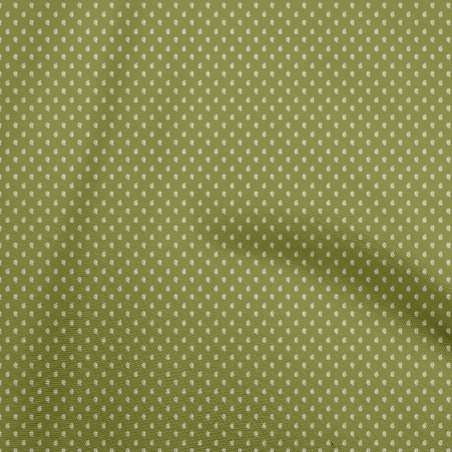 oneOone Polyester Spandex Light Green Fabric Asian Paisley Craft Projects Decor Fabric Printed By The Yard 56 Inch Wide