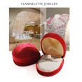thumbnail image 4 of mmirethe Ring Box Wedding Engagement Organizer Storage Carrying Jewelry Case Packing Jewelries Party Gift Present Proposal Ring Box Ring Box, 4 of 6