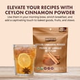 thumbnail image 5 of Rootalive Organic Ceylon Cinnamon Powder 200g, with Antioxidants, Vegan and Gluten-Free, 5 of 5