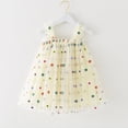thumbnail image 2 of Robes d'Été pour Filles Sans Manches Tutu pour Filles Robe Chic pour Tout-Petits Robe en Tulle 3-4 Ans, 2 of 5