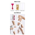 thumbnail image 2 of 100g Lavender Warm Depilatory Wax Stick - Fast-Acting, Mild & Non-Irritating Hair Removal Solution, Inhibits Regrowth, Portable Handheld Roll-On Design for Multiple Body Parts, Convenient At-Home Use, 2 of 4