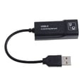 thumbnail image 3 of yingyy PC USB2 .0 Ethernet Adapter Laptop Network Card USB Lan Network Adapter USB to 10/100 Mbps black 1Set, 3 of 5