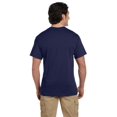 thumbnail image 2 of Jerzees T-Shirt à Col Rond à Manches Courtes avec Poche pour Hommes DRI-POWER Active, S, J Bleu Marine, 2 of 3