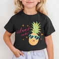 thumbnail image 2 of HNMKIU T-Shirt à Manches Courtes Imprimé Mignon pour Filles - Adorable Haut à Col Rond pour Usage Quotidien et Activités, 2 of 4