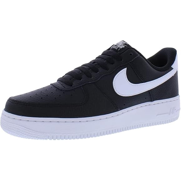 Nike Men's Air Force 1 '07 Black/White-black running shoes