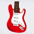 thumbnail image 4 of Meitianfacai Guitare Jouet de 18,3 Po pour Enfants, Guitare Électrique à 4 Cordes Instruments de Musique pour Enfants, Instrument Électronique Multifonction Portable, 4 of 7