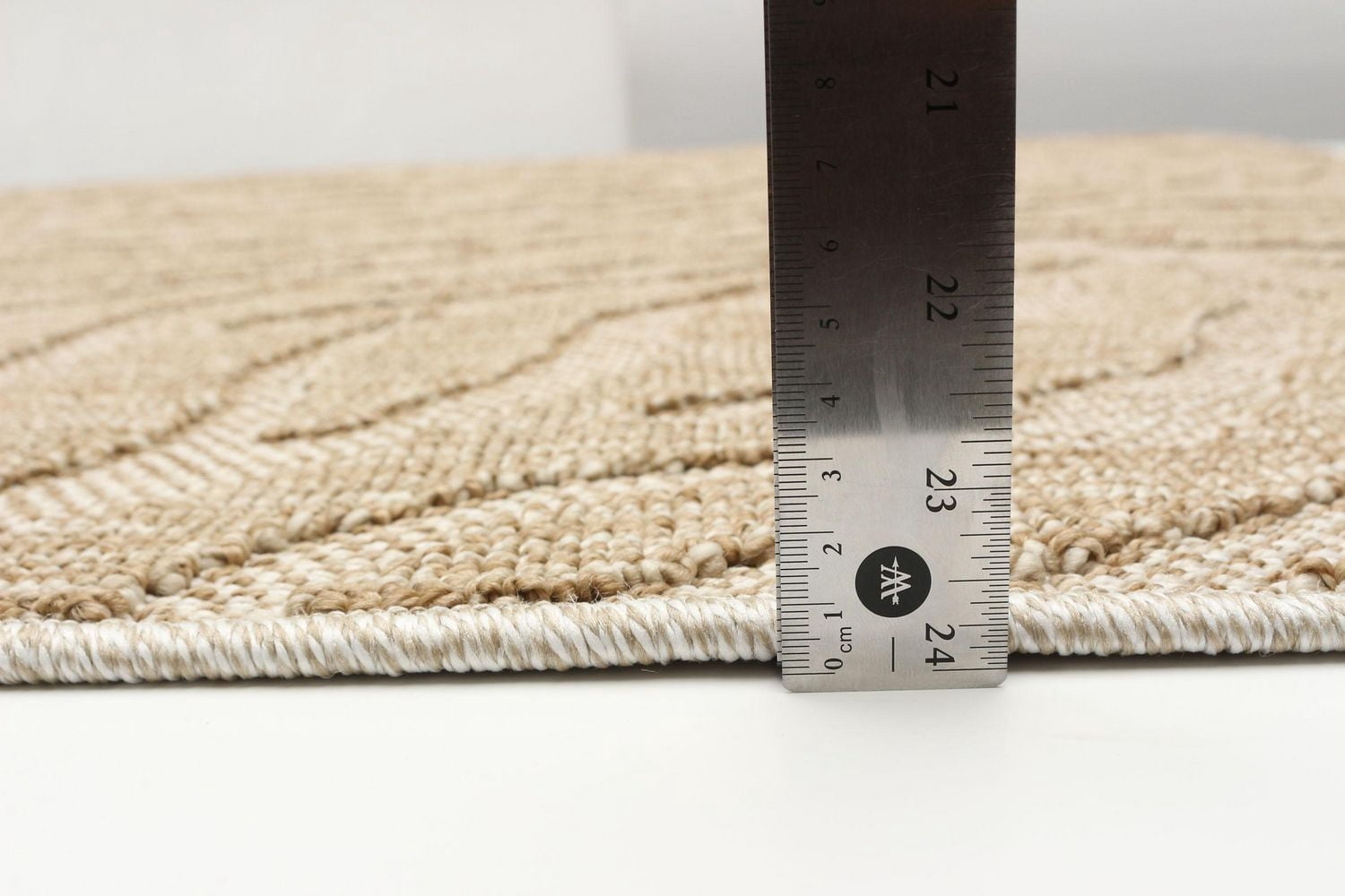 ECARPET Jute Style Area Rug for Bedroom, Living Room