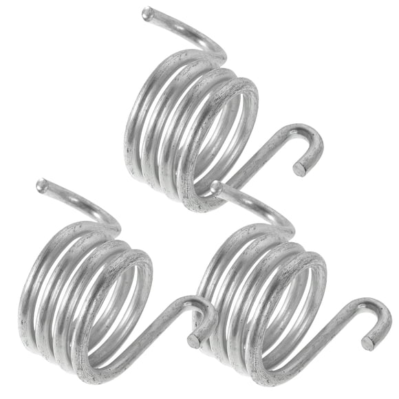 Pedal Spring Assembly Silver Pedal Return Spring Golf Cart Parts And Accessories 3pcs