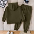 thumbnail image 5 of Gubotare Fall Outfits for Girls Toddler Baby Girl Fall Winter Clothes Print Long Sleeve Pullover Sweatshirts Stripe Pants Farm Goose Outfit (AG,3-4 Years), 5 of 5