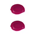 thumbnail image 3 of kurtrusly Snack Tray Candy Plate Fruit Basket Simulation Lifelike Leaf Space Saving Kitchen Gadget Party Accessory Decoration Rose Red 2Set, 3 of 6