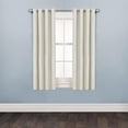thumbnail image 1 of Mainstays Faux Suede Drapery Grommet Window Curtains Panel, 1 of 6