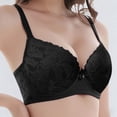 thumbnail image 2 of Full Figure Lace Underwire Bra Push Up Lift Support Comfort Everyday T Shirt Bra For Plus Size Women, 2 of 7