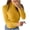 Yellow, variant on Pitauce Womens Fall Winter Slim Basic Sweater Turtleneck Casual Knit Pullover Sweaters Stretch Casual Pullover Jumper Tops