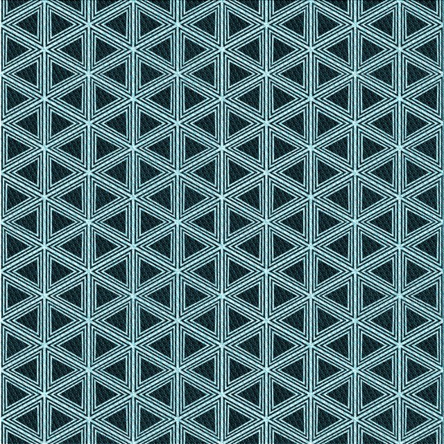 Ahgly Tapis d'Intérieur Lavable en Machine Carré Transitionnel Bleu Tiffany, 5 Pieds Carré