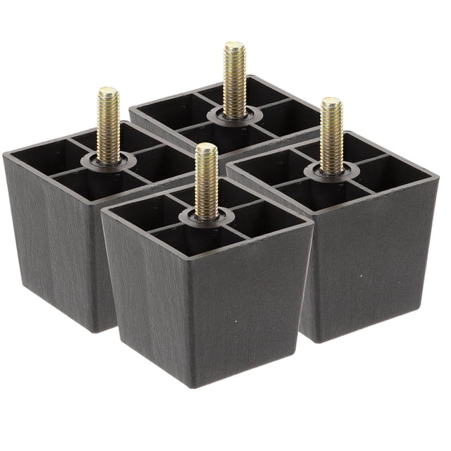 4pcs Furniture Replacement Legs Square Cabinet Heightened Legs Couch Feet Sofa Feet
