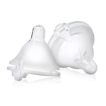 Balance+ Wide Neck Replacement Bottle Nipples (Med/Fast Flow)