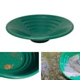 thumbnail image 4 of kurtrusly 15" Dual Riffle Gold Pan for Nugget Mining Dredging River Panning Green, 4 of 9