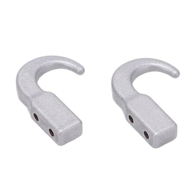 Metal RC Tow Hook, Durable Compact Zinc Alloy RC Simulation Trailer Hook With Screw For SCX10