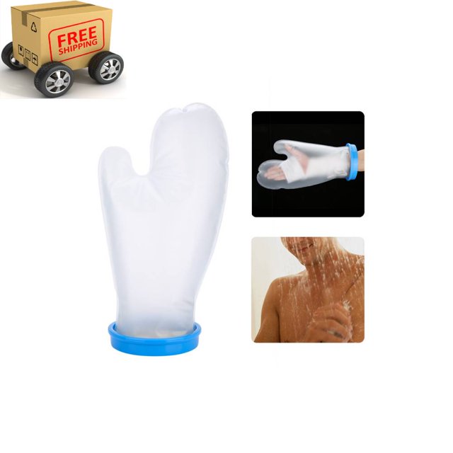 Peahefy Wound Arm Cover, Waterproof Cast Bandage Protector Wound Fracture Hand Cover for Shower Adult,Shower Cast Cover