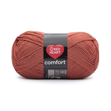 Red Heart® Comfort® Yarn, Solid, Acrylic #4 Medium, 16oz/454g, 867 Yards