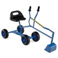thumbnail image 1 of Gymax Sand Digger for Kids w/2-Handed Controls Flexible Shovel 360° Rotatable Function Blue, 1 of 10