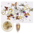 thumbnail image 3 of Manucure à Main Bricolage Trois Dimensions Papillon Bijoux Pièce Thermorétractable, 3 of 5