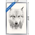 thumbnail image 2 of Wolf - Trees Wall Poster, 22.375" x 34", 2 of 4