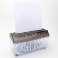 thumbnail image 4 of KLKCMS Mini A4 Paper Shredder Documents Cutting Tool Manual Shredder Desktop Stationery, 4 of 8