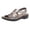 Gold, variant on Willtoo Womens Orthopedic Sandals Non Slip Slip on Arch Support Summer Flat Sandals Wide Hiking Shoes 2026 New Vacation Beach Orthopedic Shoes
