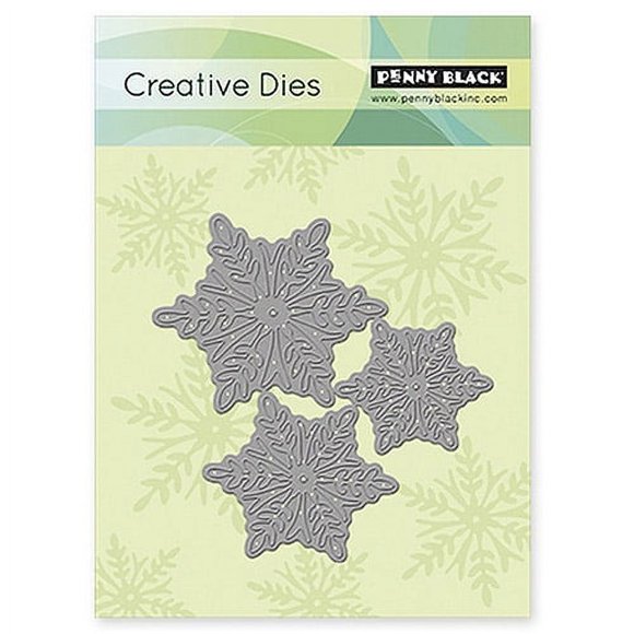 Penny Black Snowflake Trio Decorative Dies