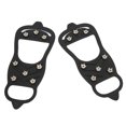 thumbnail image 1 of Snow Spikes Claw,  Silicone Snow Shoe Spikes High Reliability Professional Design  For Mountaineering For Friends For Hiking L, 1 of 8